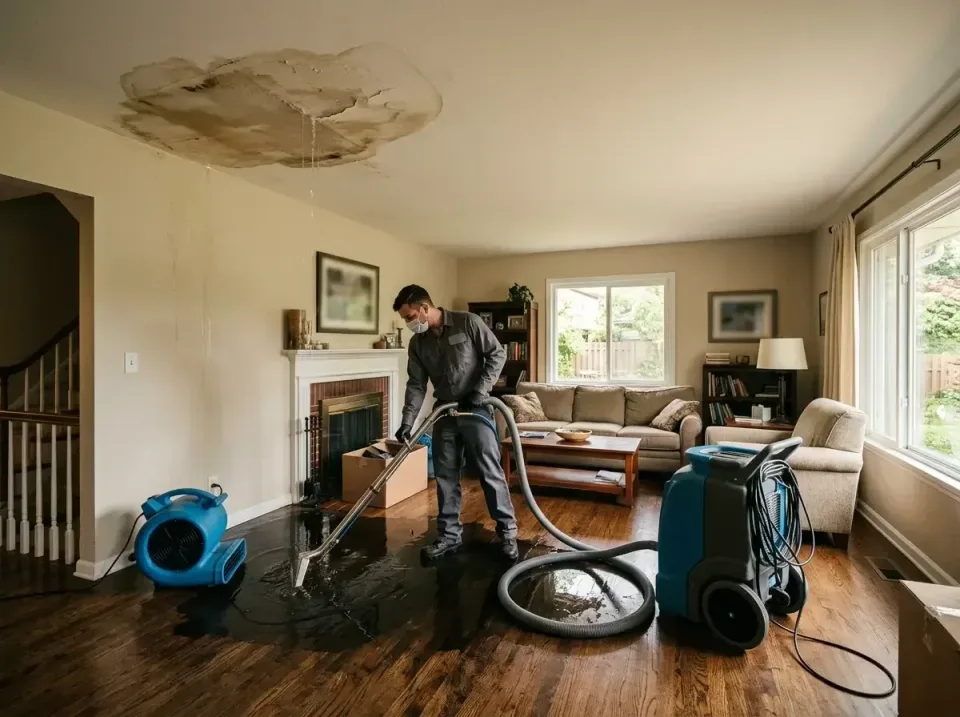 attic-pipe-burst-ceiling-drip-008 — frequently asked questions, Water Damage Restoration & Carpet Care in Loudon, TN
